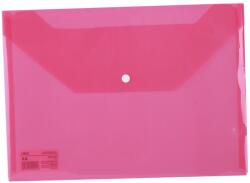 Deli Mapa de plastic cu capsa, A4, rosu, DELI (DLE5505R)
