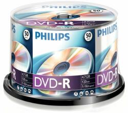 Philips DVD-R 50 buc. /cutie, 4.7GB PGILIPS (DM4S6B50F/00) - gooffice