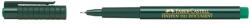 Faber-Castell Liner 0.4 mm, verde, Finepen 1511 FABER-CASTELL (FC151163)