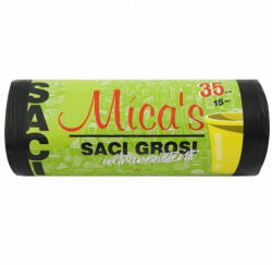 MICA'S Saci menajeri MICA`S, 35 L, 15 buc/rola (MC40593)