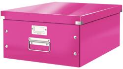 LEITZ Cutie organizare mare, 369x200x482 mm, carton, roz, LEITZ WOW Click&Store (LZ60450023)