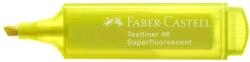 Faber-Castell Textmarker superfluorescent, varf tesit 1-5 mm, galben, 1546 FABER-CASTELL (FC154607) - gooffice