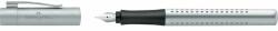 Faber-Castell Stilou FABER-CASTELL Grip 2011 M - Argintiu (FC140900)