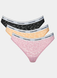 Calvin Klein Underwear Set 3 perechi de chiloți brazilieni 000QD5068E Colorat