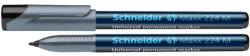 Schneider Marker permanent OHP, varf rotund 1.0mm, negru, SCHNEIDER Maxx 224 M (S-1201)