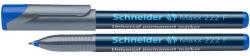 Schneider Marker permanent, varf rotund 0.7mm, albastru, SCHNEIDER Maxx 222 F (S-112203)