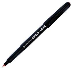 Centropen Marker pentru CD/DVD, varf 0.6 mm, rosu, CENTROPEN 4616 F (CE461603)
