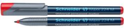 Schneider Marker permanent OHP, varf rotund 1.0mm, rosu, SCHNEIDER Maxx 224 M (S-1202)