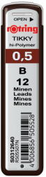 rOtring Mine creion 0, 5mm, B, 12 buc/set, ROTRING (RO505507)