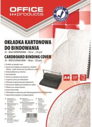 Office Products Coperta carton imitatie piele A4, 250 g/mp, 100 buc/set OFFICE PRODUCTS - alb (OF-20232525-14) - gooffice