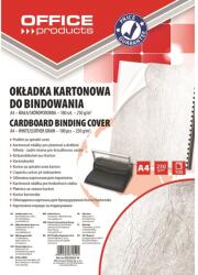 Office Products Coperta carton imitatie piele A4, 250 g/mp, 100 buc/set OFFICE PRODUCTS - alb (OF-20232525-14)