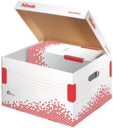 ESSELTE Container arhivare cu capac, 367x325x263 mm, alb, ESSELTE Speedbox M (ES-623912)