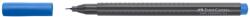 Faber-Castell Liner 0.4 mm, albastru, Grip FABER-CASTELL (FC151651)