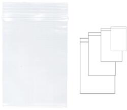 Office Products Pungi cu fermoar, 80 x 120mm, 40 microni, 100 buc/set (OF-15072215-90)