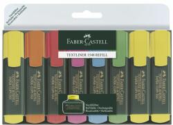 Faber-Castell Textmarker, varf tesit 1-5mm, 8 buc. /set, 1548 FABER-CASTELL (FC254848)