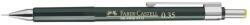 Faber-Castell Creion mecanic, 0.35mm, verde, FABER-CASTELL TK-FINE (FC136300) - gooffice