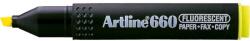 ARTLINE Textmarker, varf tesit 1-4mm, galben fluorescent, ARTLINE 660 (EK-660-FYE)