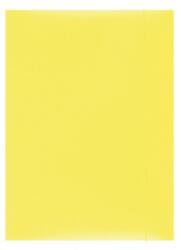 Office Products Mapa carton plastifiat, cu elastic, A4, galben, OFFICE (OF-21191131-06)