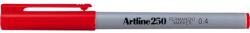 ARTLINE Marker permanent, varf rotund 0.4 mm, rosu, ARTLINE 250 (EK-250-RE)