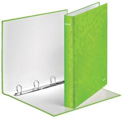 Leitz Caiet mecanic A4, 4 inele 25 mm, verde, LEITZ WOW (LZ42420054)