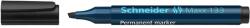 Schneider Marker permanent, varf tesit 1-4 mm, negru, SCHNEIDER Maxx 133 (S-113301)