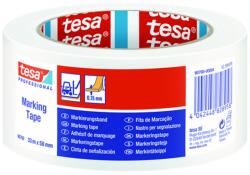 tesa Banda adeziva marcare pentru pardoseli, 50mm x 33m, alb, TESA (TS607694)