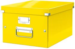 LEITZ Cutie depozitare medie, 369x281x200 mm, carton, galben, LEITZ Click&Store (LZ60440016)
