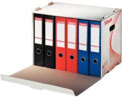 ESSELTE Container arhivare 5 bibliorafturi, 525x338x306 mm, alb, ESSELTE Standard (ES-10964)