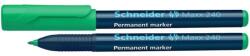 Schneider Marker permanent, varf rotund 1-2 mm, verde, SCHNEIDER Maxx 240 (S-124004)