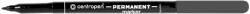 Centropen Marker permanent, varf rotund, 1 mm, negru, CENTROPEN 2536 (CE253601)