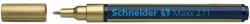 Schneider Marker cu vopsea, varf 1-2 mm, auriu, SCHNEIDER Maxx 271 (S-127153)