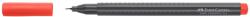Faber-Castell Liner 0.4 mm, rosu, FABER-CASTELL Grip (FC151621)