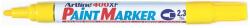 ARTLINE Marker cu vopsea, varf 2-3 mm, galben, ARTLINE 400XF (EK-400XF-YE)