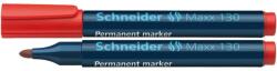 Schneider Marker permanent, varf rotund 3mm, rosu, SCHNEIDER Maxx 130 (S-113002)