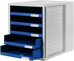 HAN Suport cu sertare, plastic, cu 5 sertare, albastru, HAN (HA-1401-14) Dulap arhivare