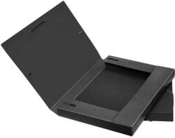 Forpus Mapa plastic cu elastic, A4, burduf 30 mm, negru, FORPUS (FO21601)