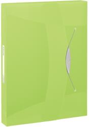 Esselte Mapa de plastic, cu elastic, A4, verde, ESSELTE VIVIDA Jumbo (ES624051)