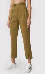 Pinko Pantaloni din material Ariel 1J10YP Y848 Verde Regular Fit