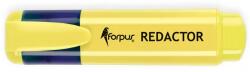 Forpus Textmarker, varf tesit 2-5 mm, galben, FORPUS Redactor 52001 (FO52001)