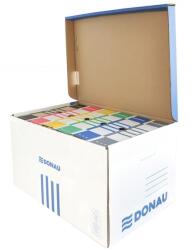 DONAU Container arhivare cu deschidere superioara, alb, DONAU (DN-7665301FSC-10)