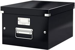 LEITZ Cutie depozitare medie, 369x281x200 mm, carton, negru, LEITZ Click&Store (L-60440095)