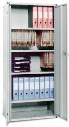 INGECO Dulap metalic cu usi batante, 80x44x183 cm, gri, INGECO (TH-308) Dulap arhivare