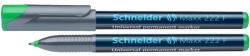 Schneider Marker permanent, varf rotund 0.7mm, verde, SCHNEIDER Maxx 222 F (S-112204)