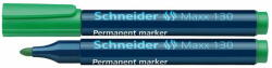 Schneider Marker permanent, varf 3mm, verde, SCHNEIDER Maxx 130 (S-113004)