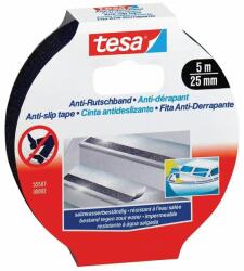 tesa Banda adeziva antialunecare 25mm x 5m, neagra, TESA (TS555870) - gooffice