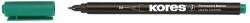 Kores Marker CD, varf 1.0 mm, verde, KORES (KO22105)