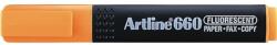 ARTLINE Textmarker, varf tesit 1-4mm, portocaliu fluorescent, ARTLINE 660 (EK-660-FOG)