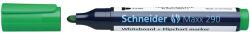 Schneider Marker whiteboard si flipchart, varf 2-3 mm, verde, SCHNEIDER Maxx 290 (S-129004)