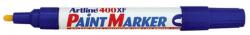 ARTLINE Marker cu vopsea, varf 2-3 mm, albastru, ARTLINE 400XF (EK-400XF-BL)