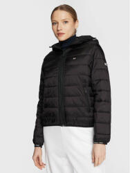 Tommy Jeans Geacă din puf Quilted Tape DW0DW15168 Negru Regular Fit